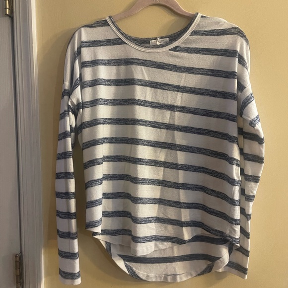Rag & Bone White Tunic, Long Sleeve Top Size S